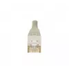 EXERTIS CONNECT Cat5e F/UTP -verkkokaapeli, harmaa, 0,15 m, Slim Snagless Boot 857800