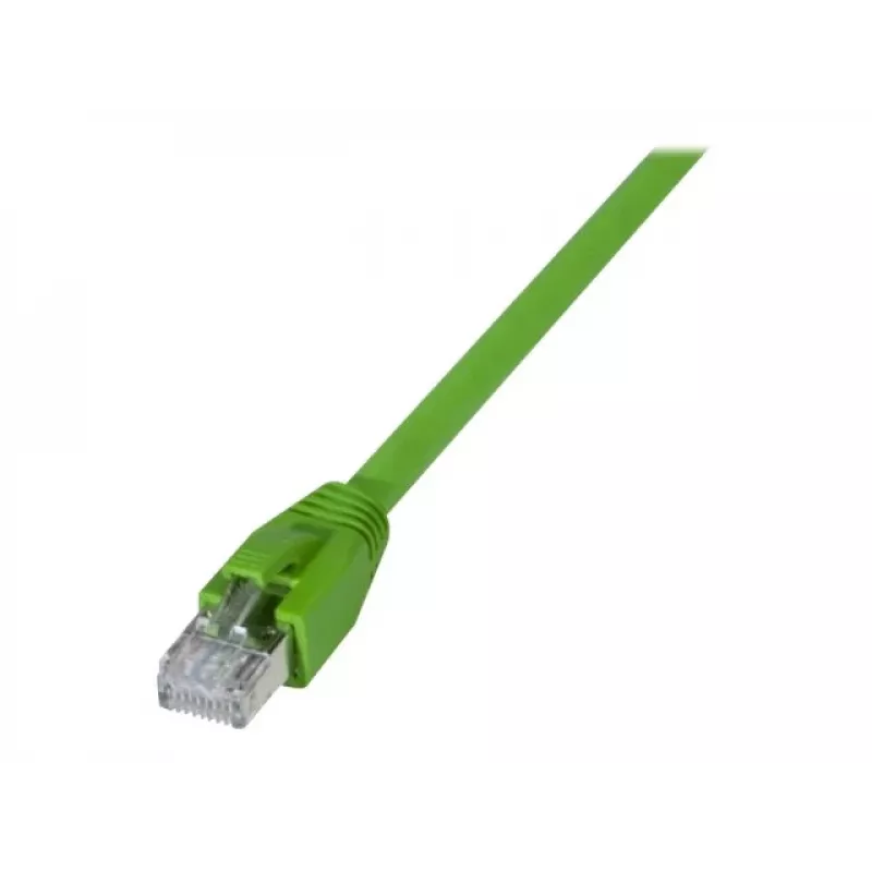 EXERTIS CONNECT Cat6A S/FTP -teollisuusverkkokaapeli, PUR, vihreä, 3 m 854297