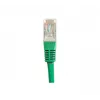 EXERTIS CONNECT Cat.6 S/FTP -verkkokaapeli, PiMF, vihreä, 0,3 m, Slim Boot 856821