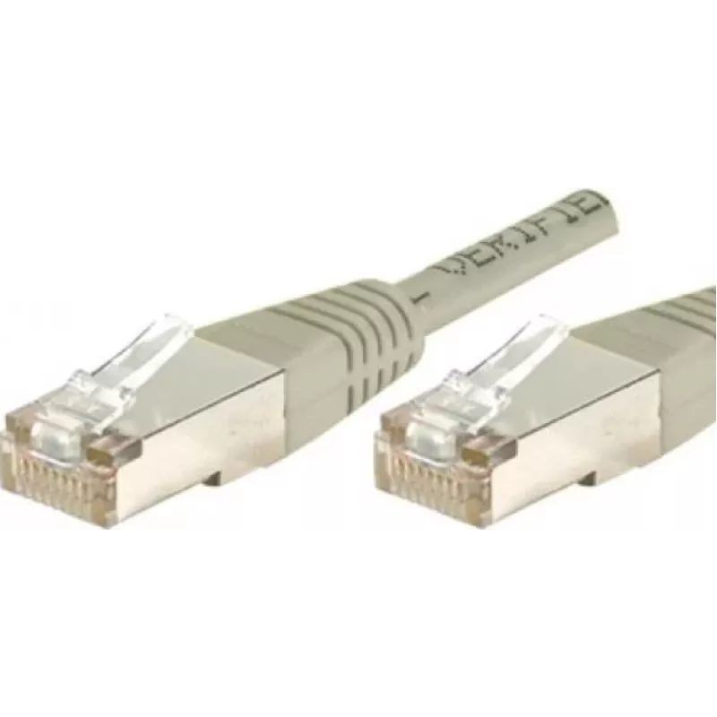 Exertis Connect 856810 Cat6 S/FTP -verkkokaapeli, 0,15 m, harmaa