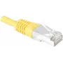EXERTIS CONNECT Cat.6 S/FTP PiMF -verkkokaapeli, keltainen, 0,3 m, Slim Snagless Boot 856822