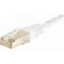 Exertis Connect 856833 Cat6 S/FTP -verkkokaapeli, 0,5 m, valkoinen