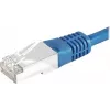 Exertis Connect 856850 Cat6 S/FTP -verkkokaapeli, 1 m, sininen