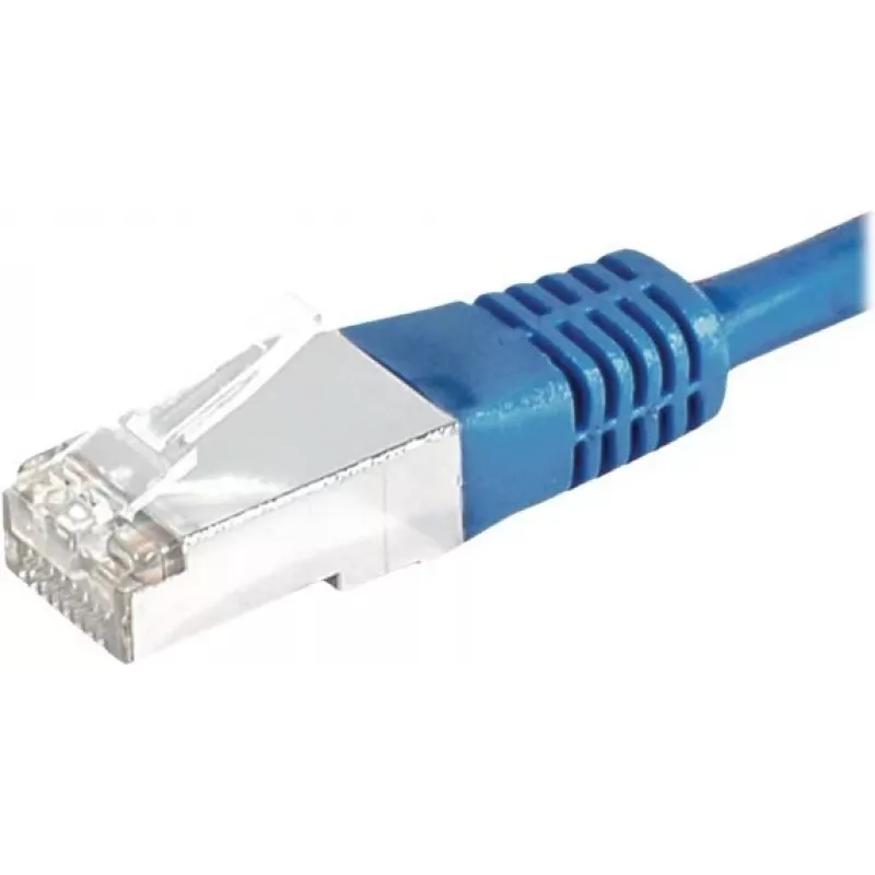 Exertis Connect 856850 Cat6 S/FTP -verkkokaapeli, 1 m, sininen