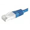 Exertis Connect 856850 Cat6 S/FTP -verkkokaapeli, 1 m, sininen