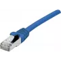 EXERTIS CONNECT Cat6 F/UTP LSZH -verkkokaapeli, PoE, sininen, 30 m 854402