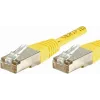 Exertis Connect Cat6 S/FTP -verkkokaapeli, 1 m, keltainen 856849