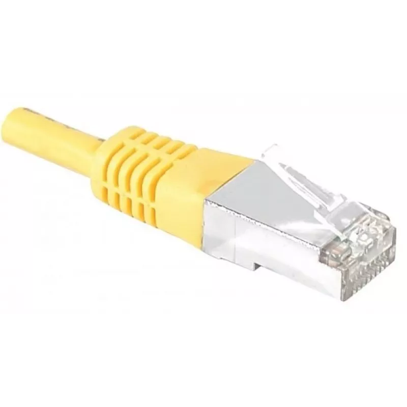 Exertis Connect Cat6 S/FTP -verkkokaapeli, 1 m, keltainen 856849