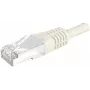 EXERTIS CONNECT Cat6 S/FTP -verkkokaapeli, 1,5 m, harmaa, Slim Bend Protection 856855