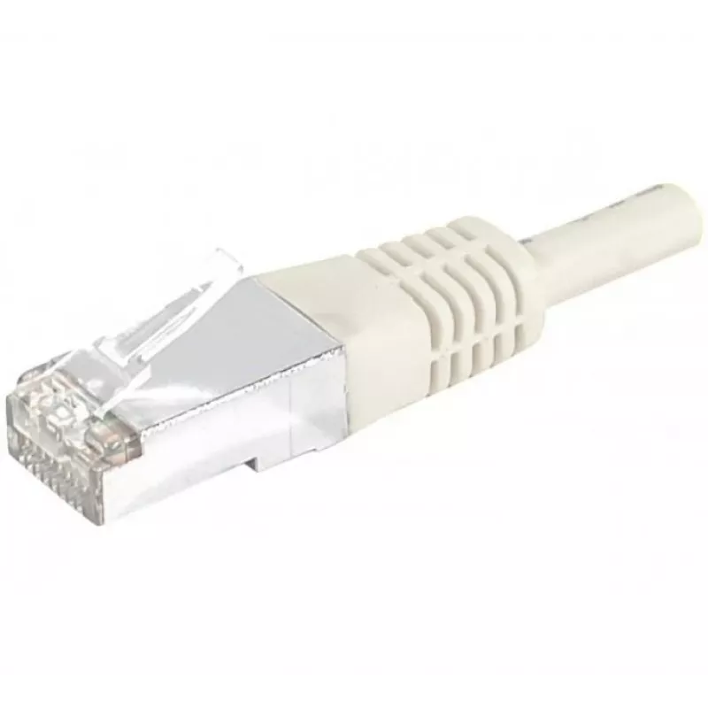 EXERTIS CONNECT Cat.6 S/FTP -verkkokaapeli, 2 m, harmaa 856864