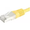 Exertis Connect Cat6 S/FTP -verkkokaapeli, 10 m, keltainen 856894