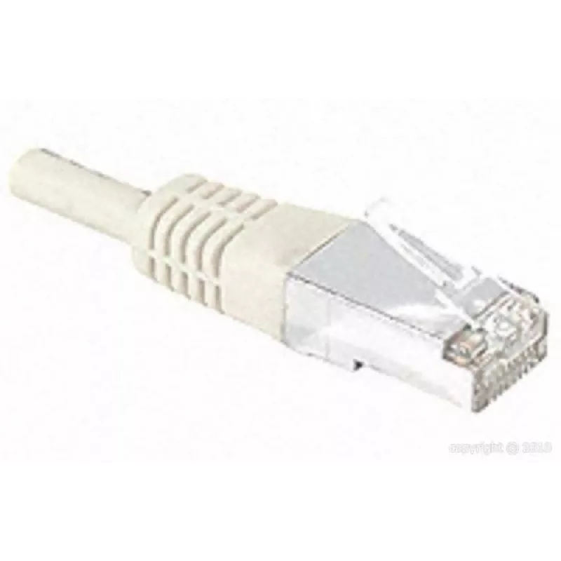 EXERTIS CONNECT CAT.6A S/FTP -verkkokaapeli, 3 m, harmaa, Slim Bend Protection 857730