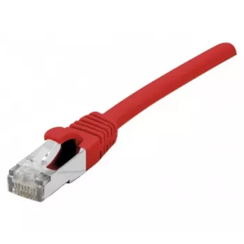 EXERTIS CONNECT Cat 6A S/FTP -verkkokaapeli, PiMF, punainen, 3,0 m, Slim Snagless Boot 858471