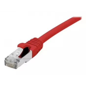 EXERTIS CONNECT Cat 6A S/FTP -verkkokaapeli, punainen, 25 m 858477