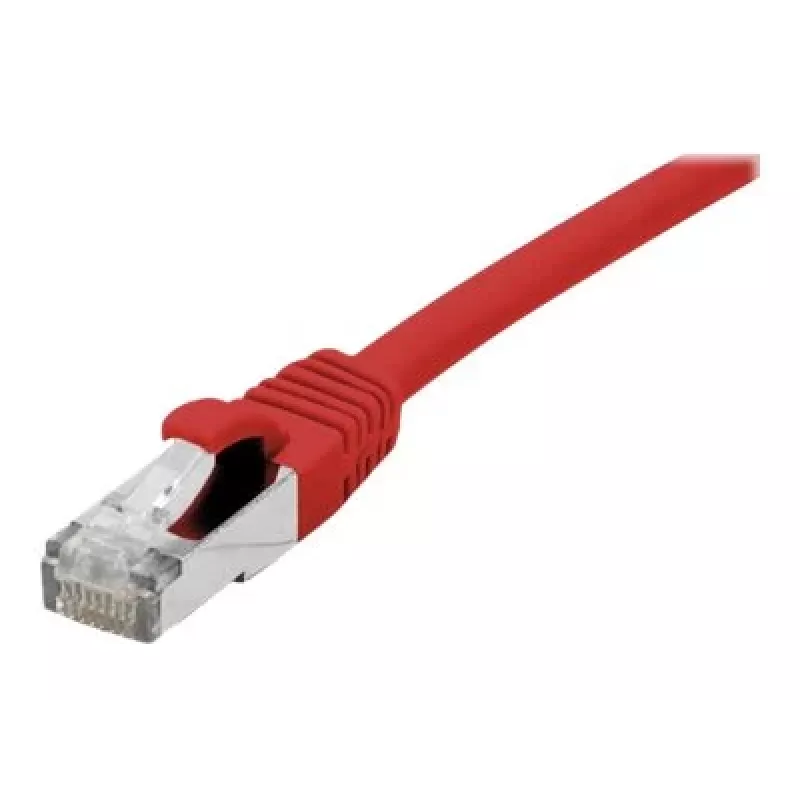 EXERTIS CONNECT Cat 6A S/FTP -verkkokaapeli, punainen, 25 m 858477