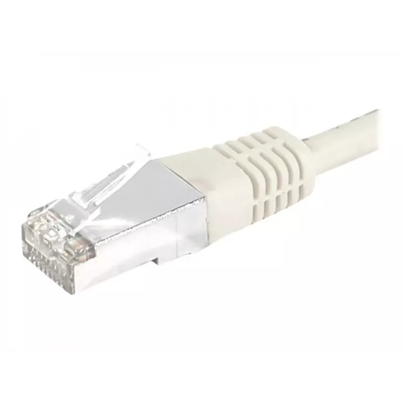 EXERTIS CONNECT Cat.6 S/FTP -verkkokaapeli, harmaa, 70 m, Slim Knickschutz EXC856912