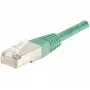 EXERTIS CONNECT Cat.6 F/UTP -verkkokaapeli, 1,5 m, vihreä, ohut snagless-läpivienti 857920