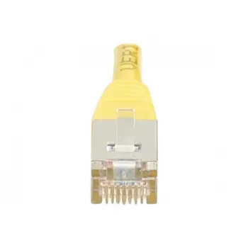 EXERTIS CONNECT Cat.6 F/UTP -verkkokaapeli, keltainen, 1,5 m, Slim Snagless Boot 857930