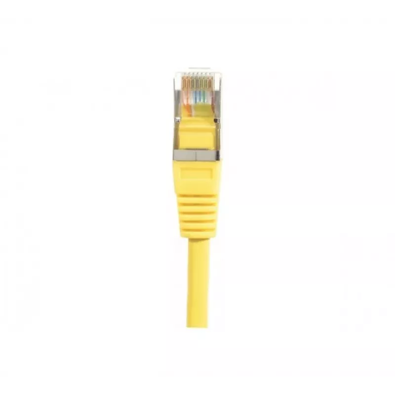 EXERTIS CONNECT Cat.6 F/UTP -verkkokaapeli, keltainen, 1,5 m, Slim Snagless Boot 857930
