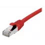 EXERTIS CONNECT Cat. 6A S/FTP patchkaapeli, 5 m, punainen, halogeeniton, GRS-sertifioitu, Snagless 854525