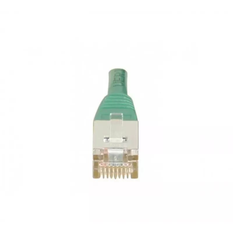 EXERTIS CONNECT Cat.5e F/UTP patchkaapeli, vihreä, 0,3 m, RJ45, Slim Snagless 857070