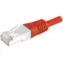 EXERTIS CONNECT S/FTP CAT.6A patchkaapeli, 15 m, punainen 858309