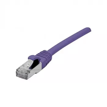 EXERTIS CONNECT Cat 6A S/FTP patchkaapeli, violetti, 0,15 m 858513