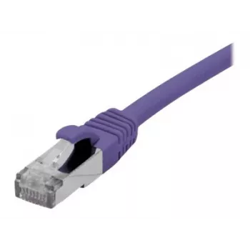 EXERTIS CONNECT Cat 6A S/FTP patchkaapeli, violetti, 0,15 m 858513