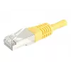 EXERTIS CONNECT Cat.6A S/FTP patchkaapeli, 1,5 m, keltainen, Slim Snagless 858332