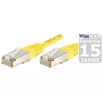 EXERTIS CONNECT CAT.6A S/FTP patchkaapeli, 2 m, keltainen, Slim Bend Protection 858333