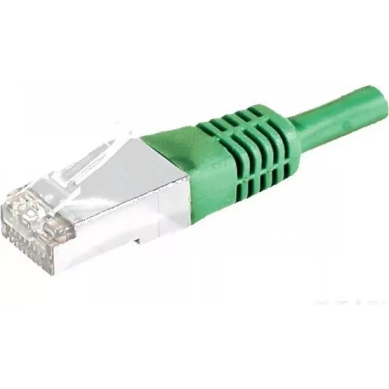 Exertis Connect 858354 Cat6a S/FTP verkon patchkaapeli, 20 m, vihreä