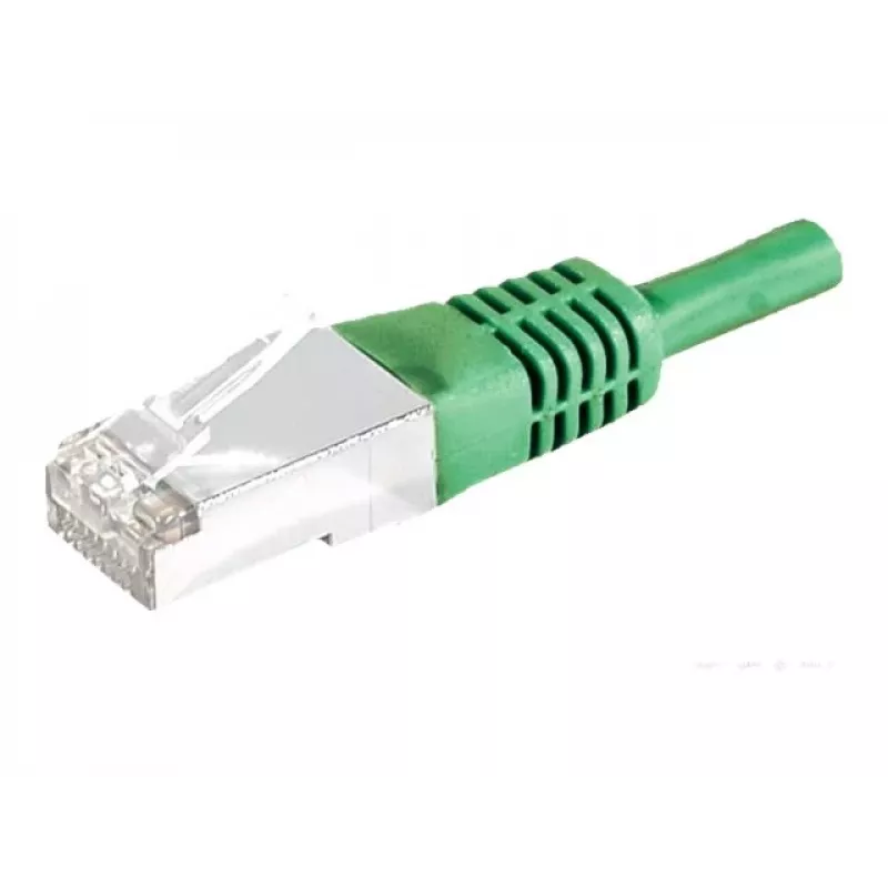 Exertis Connect 858354 Cat6a S/FTP verkon patchkaapeli, 20 m, vihreä