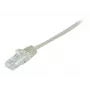 EXERTIS CONNECT Cat. 6A U/UTP kuparipatchkaapeli, harmaa, 0,5 m, PoE, Snagless 859450