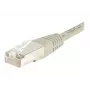 EXERTIS CONNECT Cat5e F/UTP patchkaapeli, RJ45, harmaa, 0,3 m 857130
