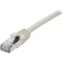 EXERTIS CONNECT Cat 6A S/FTP patchkaapeli, 0,3 m, harmaa 858402