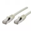 EXERTIS CONNECT Cat 6A S/FTP patchkaapeli, 0,3 m, harmaa 858402