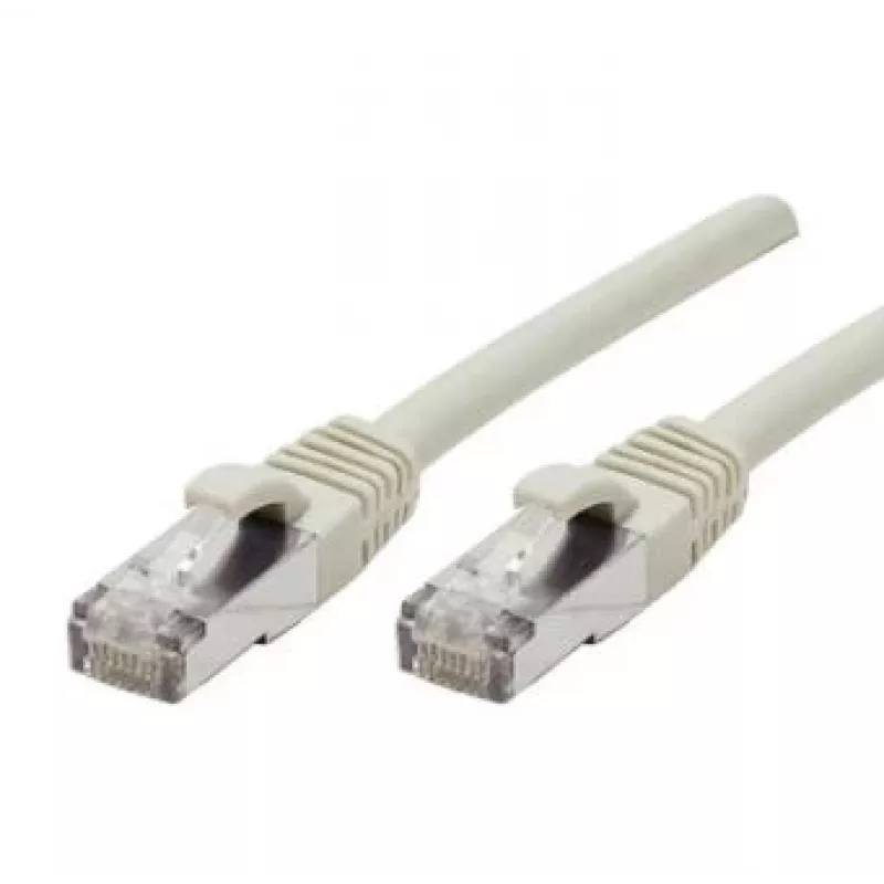 EXERTIS CONNECT Cat 6A S/FTP patchkaapeli, 0,3 m, harmaa 858402