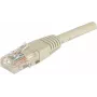 Exertis Connect Cat5e U/UTP RJ-45 verkon patchkaapeli, 1 m, harmaa 857210
