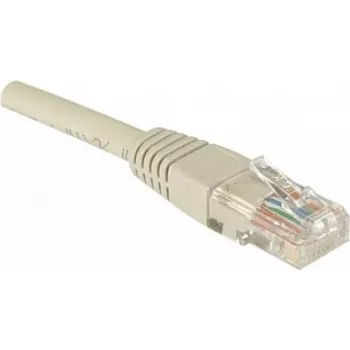 Exertis Connect Cat5e U/UTP RJ-45 verkon patchkaapeli, 1 m, harmaa 857210