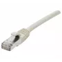 EXERTIS CONNECT Cat. 6A U/UTP kuparipatchkaapeli, harmaa, 1,0 m 59451