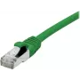EXERTIS CONNECT Cat 6A S/FTP patchkaapeli, 0,15 m, vihreä 858433