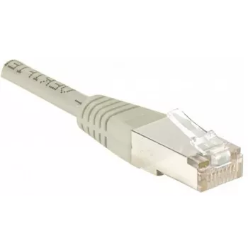EXERTIS CONNECT Cat.6 F/UTP Ethernet-patchkaapeli, harmaa, 1,5 m, Slim Bend Protection, Snagless, RJ45 857900