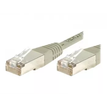 EXERTIS CONNECT Cat.6 F/UTP Ethernet-patchkaapeli, harmaa, 1,5 m, Slim Bend Protection, Snagless, RJ45 857900