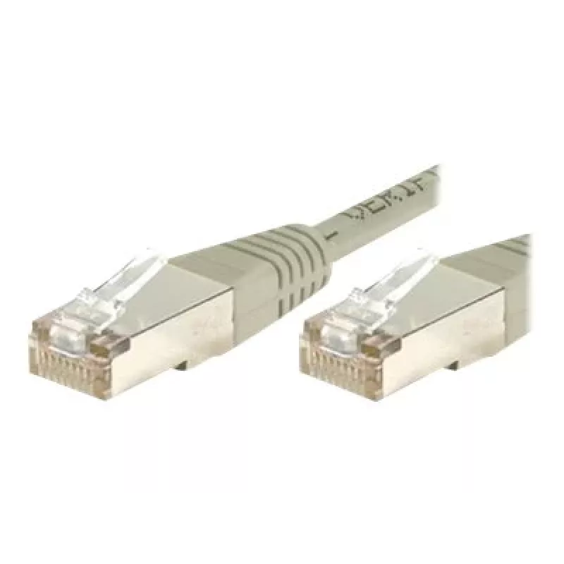 EXERTIS CONNECT Cat.6 F/UTP Ethernet-patchkaapeli, harmaa, 1,5 m, Slim Bend Protection, Snagless, RJ45 857900