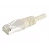 EXERTIS CONNECT CAT.6a F/UTP -verkkokaapeli, 0,3 m, harmaa, 10 Gbps 859501