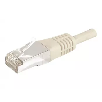 EXERTIS CONNECT CAT.6a F/UTP -verkkokaapeli, 0,3 m, harmaa, 10 Gbps 859501