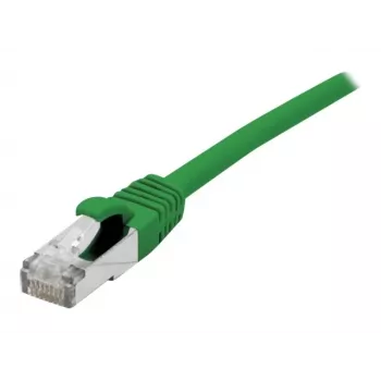 EXERTIS CONNECT Cat 6A S/FTP -verkkokaapeli, 0,3 m, vihreä 858434