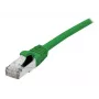 EXERTIS CONNECT Cat 6A S/FTP -verkkokaapeli, 0,3 m, vihreä 858434