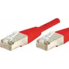 Exertis Connect 856847 Cat6 S/FTP -verkkokaapeli, 1 m, punainen