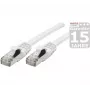 EXERTIS CONNECT Cat 6A S/FTP -verkkokaapeli, 0,5 m, valkoinen 858499